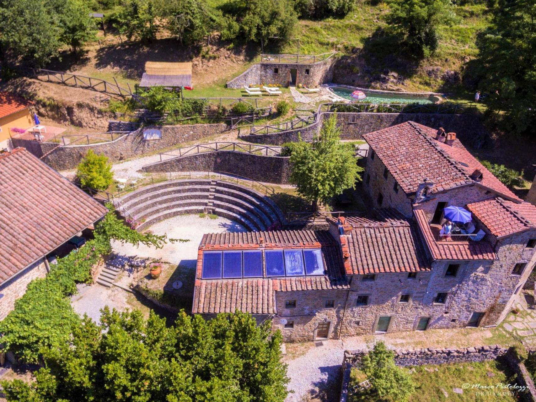 Agriturismo Pian Di Fiume บาญญี ดี ลุกกา ภายนอก รูปภาพ